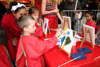 kinderworkshop schilderen