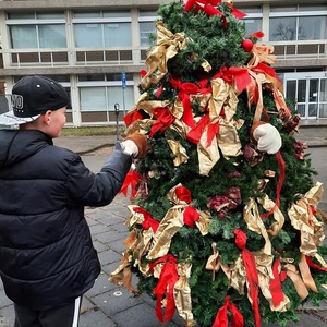 Wandelende kerstboom 4jpg