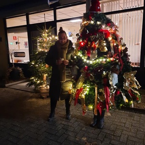 Wandelende kerstboom 2jpg