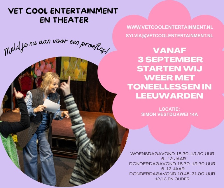 Toneel- en acteerlessen